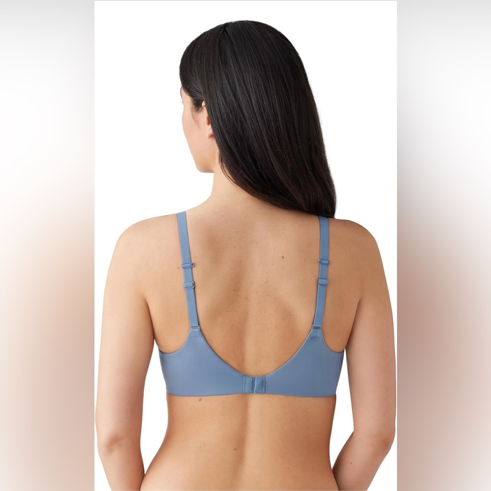 Wacoal Perfect Primer Contour Blue Padded Underwire Convertible Bra Size 32DD - Picture 3 of 7